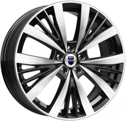 Диски K&K Марвел 7,5x19 5x114,3 ET40 dia 60,1 алмаз черный Россия - 1