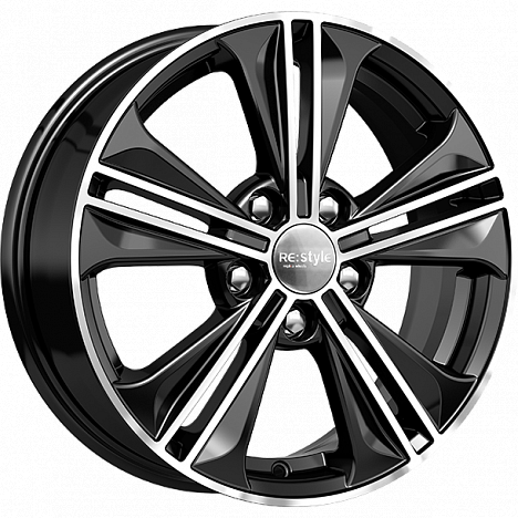 Диски iFree Replica КС778 (16_Creta) 6x16 5x114,3 ET43 dia 67,1 алмаз черный - 1