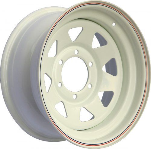Диски Offroad wheels УАЗ 7x15 5x139,7 ET-19 dia 110,5 белый - 1