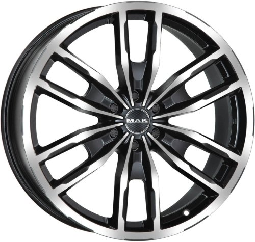 Диски MAK Peak 8,5x18 6x139,7 ET35 dia 67,1 black mirror - 1