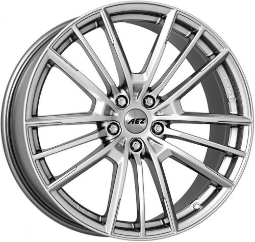 Диски AEZ Kaiman high gloss 9x19 5x120 ET38 dia 72,6 hyper silver - 1