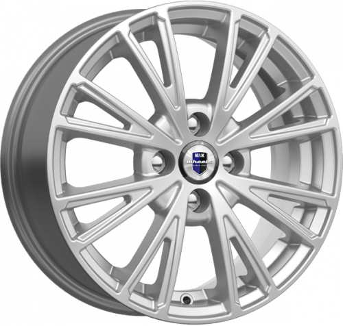 Диски K&K Меандр 6x15 4x100 ET45 dia 67,1 сильвер SK Россия - 1