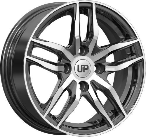 Диски Wheels UP Up125 6x15 4x100 ET30 dia 67,1 new diamond - 1