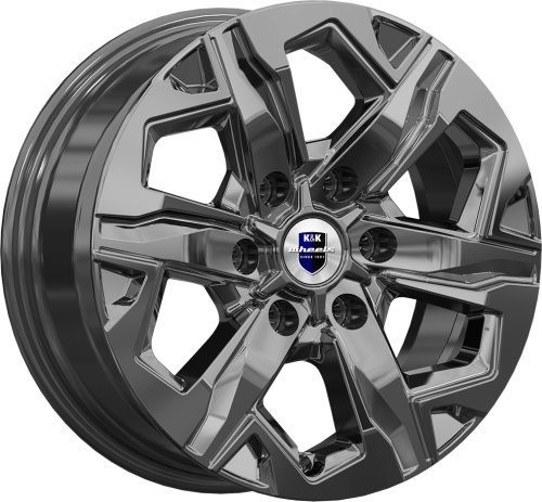 Диски K&K Тейт 7,5x17 6x139,7 ET30 dia 106,1 кварц - 1