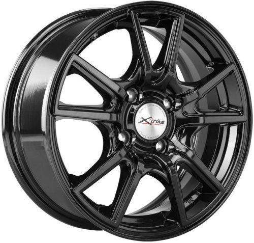 Диски X trike X-104 6x14 4x100 ET38 dia 67,1 BK Россия - 1