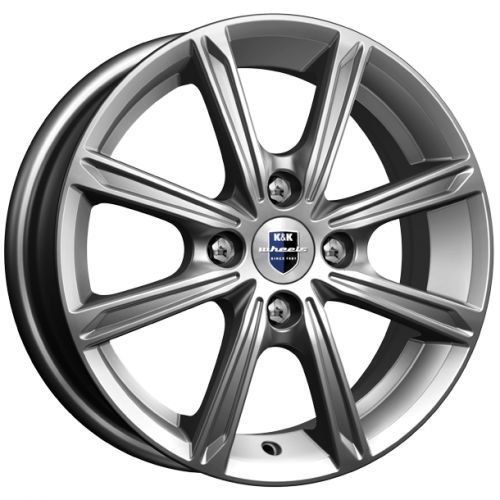 Диски K&K Флэш 5x14 4x100 ET35 dia 67,1 дарк платинум Россия - 1