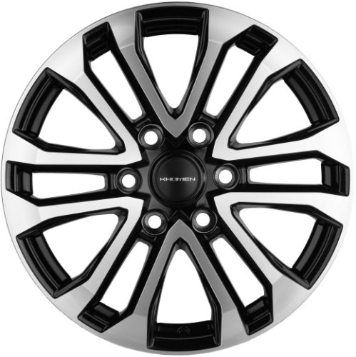 Диски Khomen Wheels KHW1805 (Tank 300/500) 7,5x18 6x139,7 ET36 dia 100,1 black-FP - 1