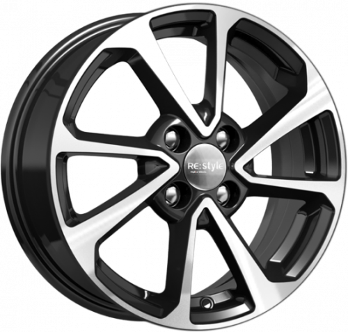 Диски iFree Original КС861 6x15 4x100 ET46 dia 54,1 алмаз черный - 1