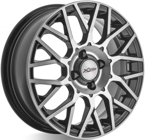 Диски X trike X-132 6x15 4x98 ET35 dia 58,6 BK/FP Россия - 1
