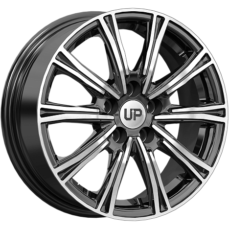 Диски Wheels UP Up123 6x15 5x112 ET43 dia 57,1 new diamond - 1