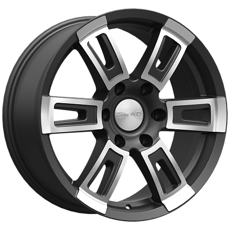 Диски Скад Тор 8x18 6x139,7 ET25 dia 106,2 алмаз бархат новый - 1