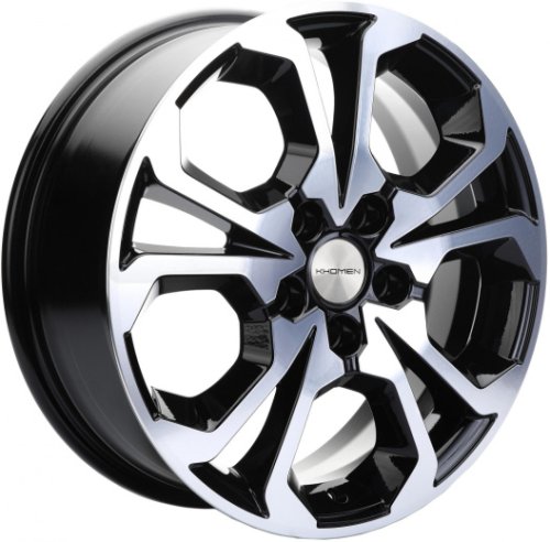 Диски Khomen Wheels KHW1711 (Jolion) 6,5x17 5x114,3 ET37 dia 66,5 black-FP - 1