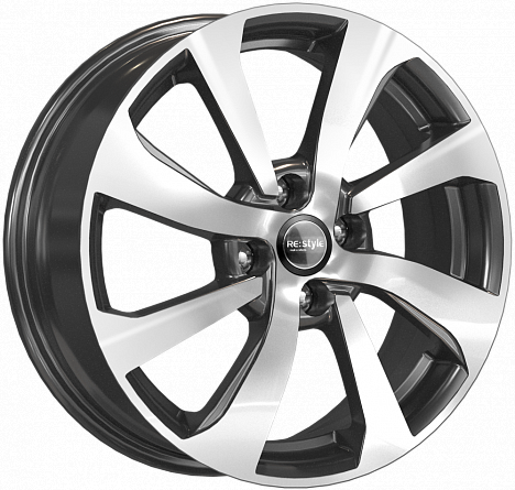 Диски iFree Replica KIA (КС893 (ZV 16_Rio I)) 6x16 4x100 ET52 dia 54,1 алмаз черный Россия - 1