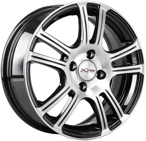 Диски X trike X-105М 6x15 4x100 ET45 dia 67,1 BK/FP - 1