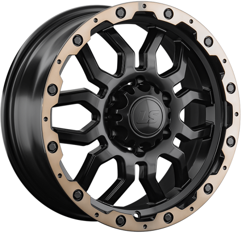 Диски LS wheels 1285 7,5x17 6x139,7 ET38 dia 67,1 BKS+BZSL - 1