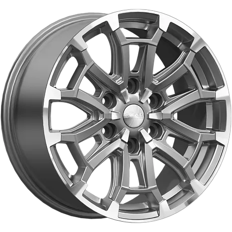 Диски Скад Авилис 8x18 6x114,3 ET46 dia 67,1 алмаз графит - 1