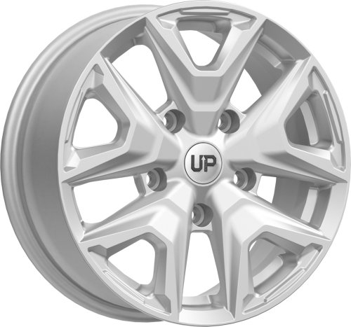 Диски Wheels UP Up119 6,5x16 5x139,7 ET40 dia 98 silver classic - 1