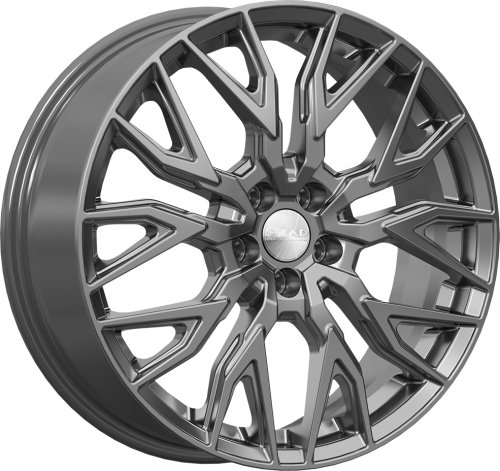 Диски Скад Эльба 7x18 5x114,3 ET37 dia 66,6 графит - 1