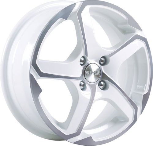 Диски Скад Аллигатор 6x15 5x100 ET38 dia 57,1 алмаз-белый Россия - 1