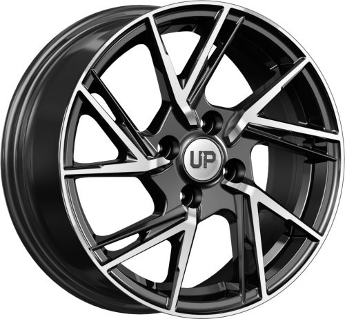 Диски Wheels UP Up115 6,5x15 4x100 ET37 dia 60,1 new diamond - 1
