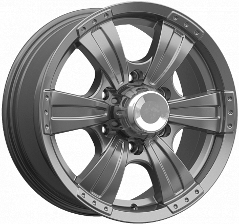 Диски Скад Рейнджер 7x16 5x139,7 ET35 dia 109,7 графит - 1