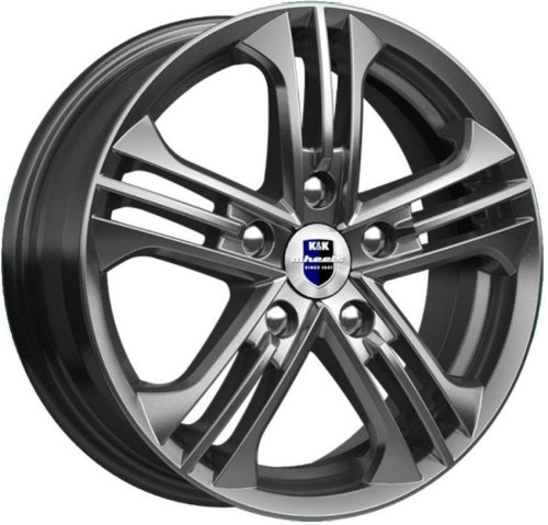 Диски K&K Trinity 6,5x16 5x114,3 ET45 dia 67,1 дарк платинум Россия - 1