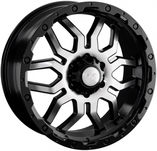 Диски LS wheels 1285 8x17 6x139,7 ET10 dia 110,5 BKF - 1