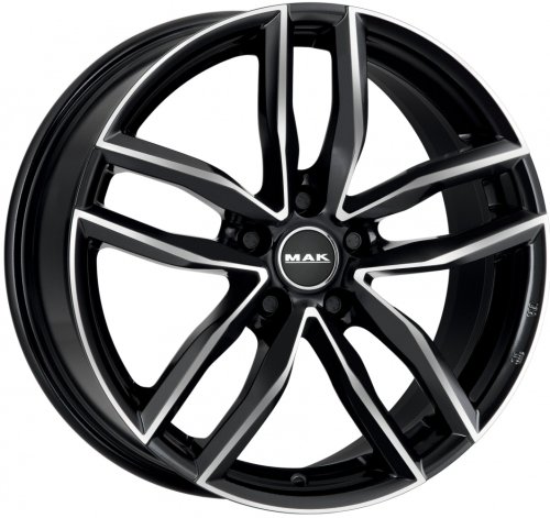 Диски MAK Sarthe 8x18 5x112 ET40 dia 57,1 black mirror - 1