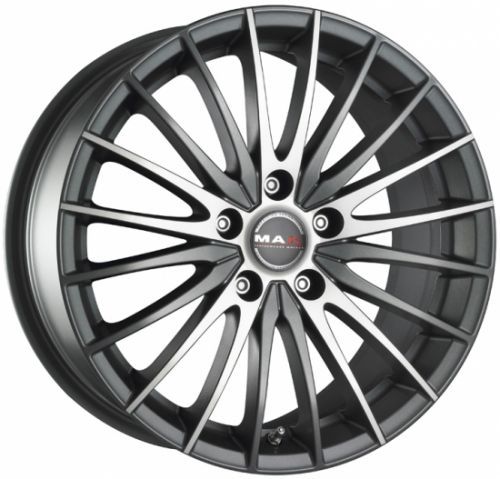 Диски MAK Venti 8x18 5x112 ET35 dia 76 ice titan - 1