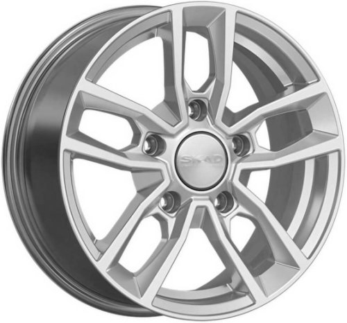 Диски Скад Вайсхорн 6,5x16 5x139,7 ET40 dia 98 toyota silver Россия - 1