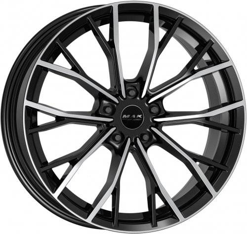 Диски MAK Mark 8x18 5x120 ET52 dia 72,6 black mirror - 1