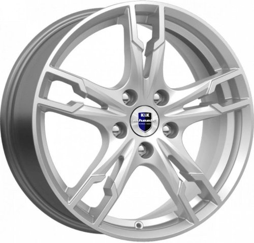 Диски K&K Солар 7x17 5x114,3 ET40 dia 66,1 сильвер SK Россия - 1