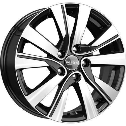 Диски K&K Original Series Renault (КС749) 7x17 5x114,3 ET48,5 dia 66,1 алмаз черный Россия - 1