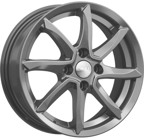 Диски Скад Осака 6x15 4x100 ET37 dia 60,1 графит Россия - 1