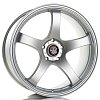 Yamato Segun Minamoto-no Eritomo 7,5x17 5x112 ET45 dia 66,6 pure silver