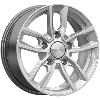 Скад Вайсхорн 6,5x16 5x139,7 ET40 dia 98 toyota silver Россия Скад Вайсхорн 6,5x16 5x139,7 ET40 dia 98 toyota silver Россия