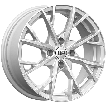 Wheels UP Up126 6,5x16 4x108 ET37,5 dia 63,35 silver classic