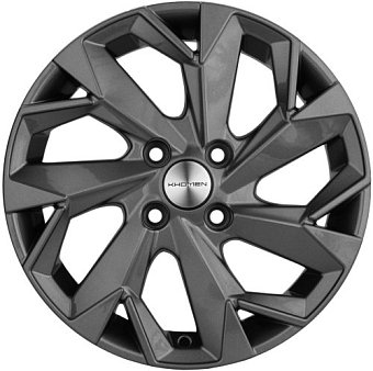 Khomen Wheels KHW1508 (XRay) 6x15 4x100 ET40 dia 60,1 gray