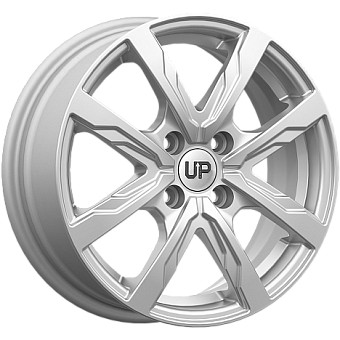 Wheels UP Up122 6x15 4x100 ET46 dia 54,1 silver classic