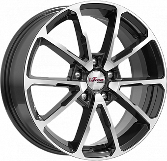 iFree Skibidi 6,5x17 5x114,3 ET45 dia 67,1 блэк джек Россия iFree Skibidi 6,5x17 5x114,3 ET45 dia 67,1 блэк джек Россия