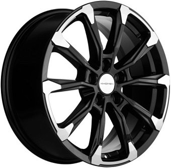 Khomen Wheels KHW1808 (K5/Santafe) 7,5x18 5x114,3 ET50 dia 67,1 black-FP