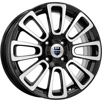 K&K Солт 6,5x17 5x114,3 ET45 dia 67,1 алмаз черный Россия