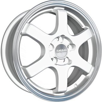Скад Киото 6x15 4x100 ET48 dia 54,1 алмаз-белый Россия