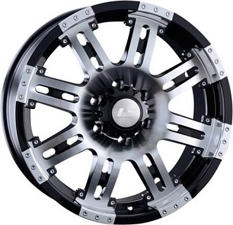 LS wheels 954 9x18 6x139,7 ET25 dia 106,1 BKF LS wheels 954 9x18 6x139,7 ET25 dia 106,1 BKF