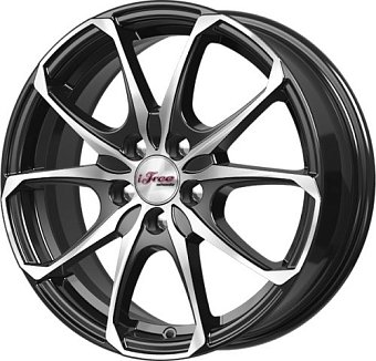 iFree Такеши 6x16 5x100 ET35 dia 67,1 блэк джек