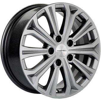 Khomen Wheels KHW1610 (Toyota/Suzuki) 6,5x16 5x114,3 ET45 dia 60,1 gray Khomen Wheels KHW1610 (Toyota/Suzuki) 6,5x16 5x114,3 ET45 dia 60,1 gray