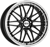Dotz Revvo dark 8x18 5x108 ET45 dia 70,1 black polished lip