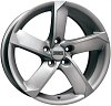 Fondmetal 7900 7,5x17 5x112 ET30 dia 66,6 matek silver