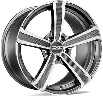 OZ Racing Montecarlo HLT 11,5x20 5x130 ET59 dia 71,6 matt dark graphite diamond cut