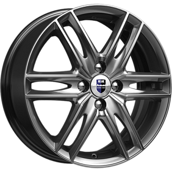 K&K Монтеррей 6x16 5x114,3 ET43 dia 67,1 дарк платинум Россия